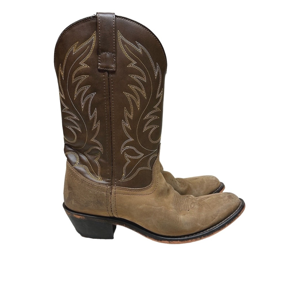 Laredo 5742 Womens Brown Leather Western Cowboy‎ Boots Size 9M
